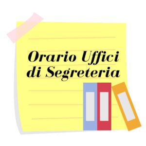 orari segreteria