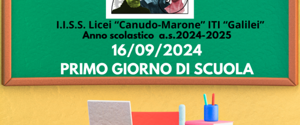 primo giorno di scuola